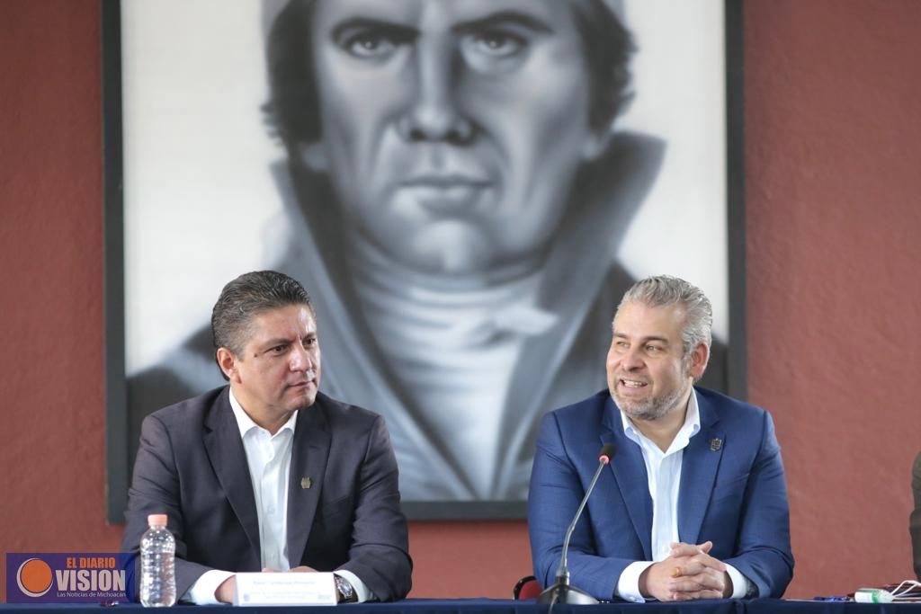 Gobierno de Michoacán y federación darán recursos extraordinarios para nómina de la UMSNH