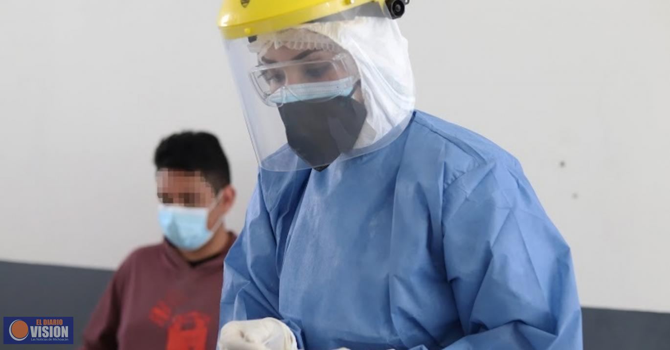 Hoy viernes, Michoacán registra mil 591 contagios nuevos, de los cuáles 617 se dieron en Morelia 