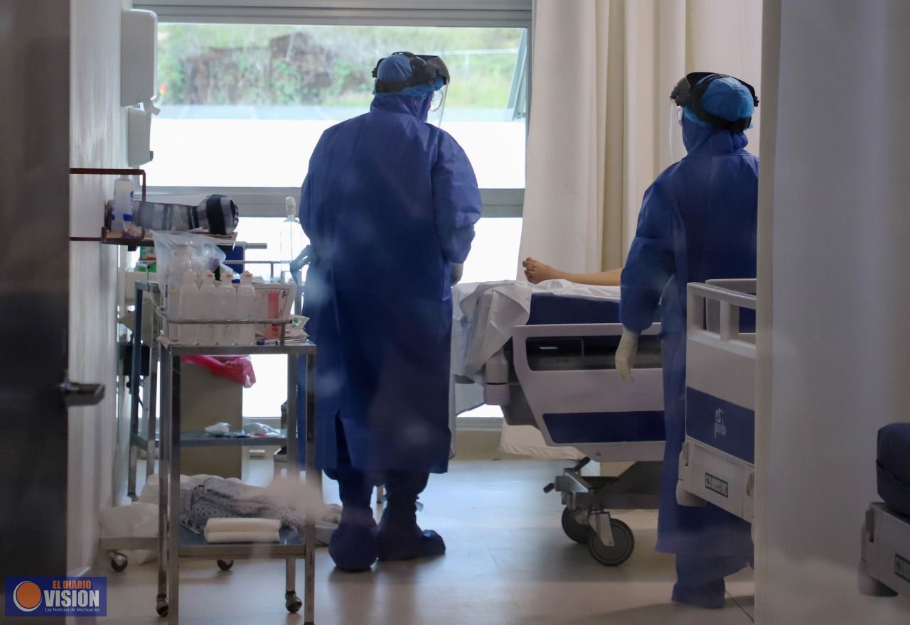 Registra Michoacán baja ocupación hospitalaria por COVID-19