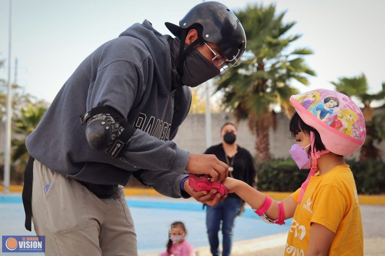 Abre Colegio de Morelia curso de patinaje para niñas, niños y adolescentes