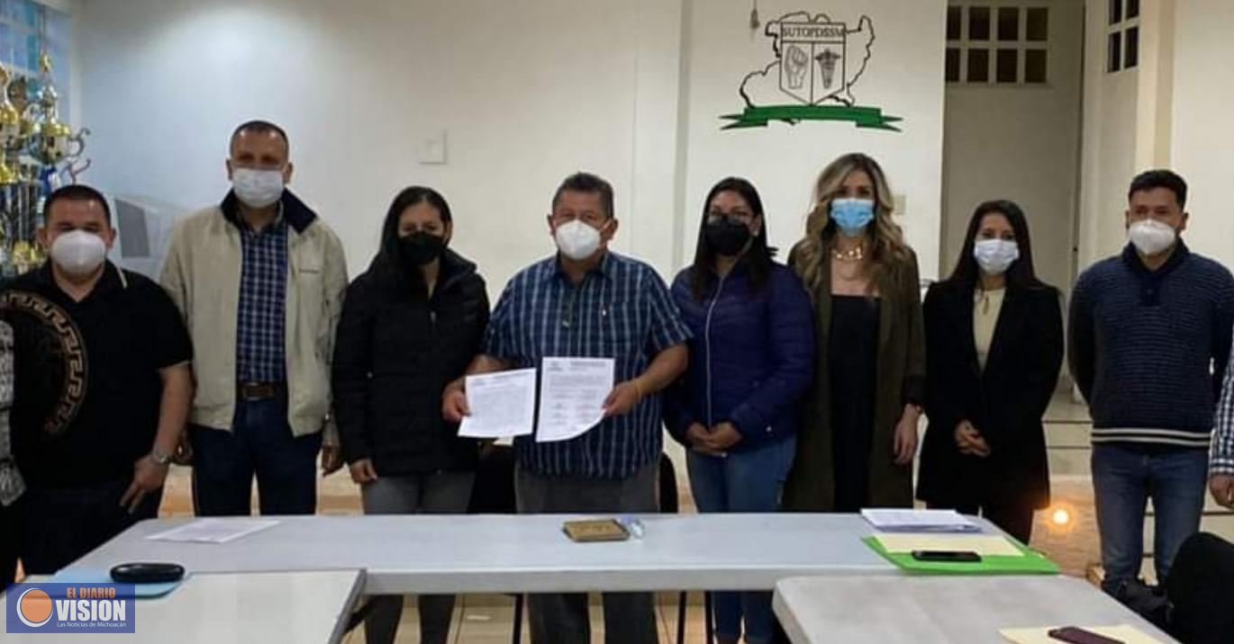 Ratifican a Javier Maldonado Torres como dirigente del Sutopdssm