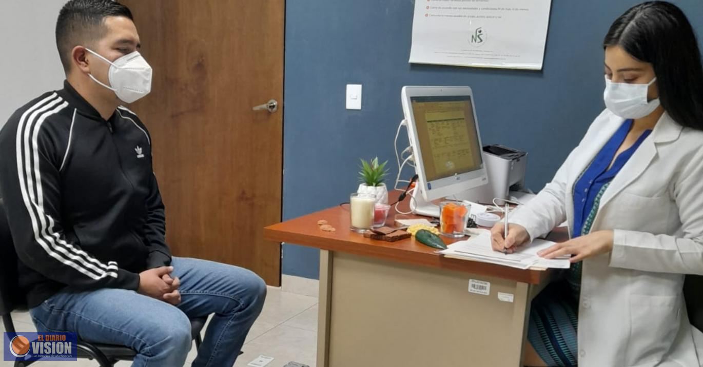 Servicio de nutrición disponible en la Clínica de Salud Municipal