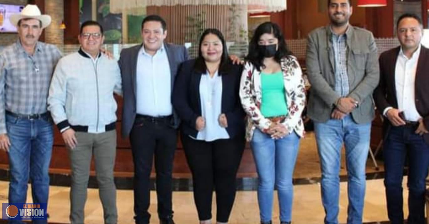 Marisol López, suma esfuerzos con alcaldes