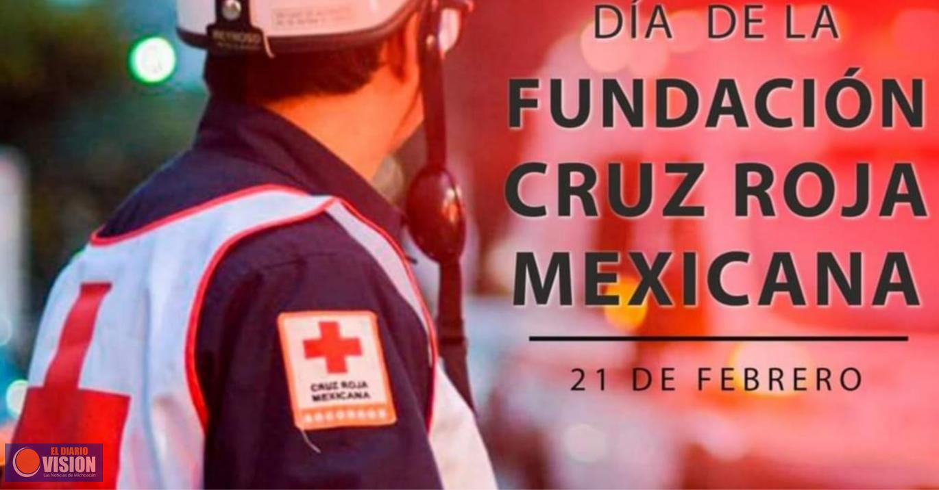 Ayuntamiento de Zacapu, reconoce a la Cruz Roja por su 112 aniversario de su fundación 