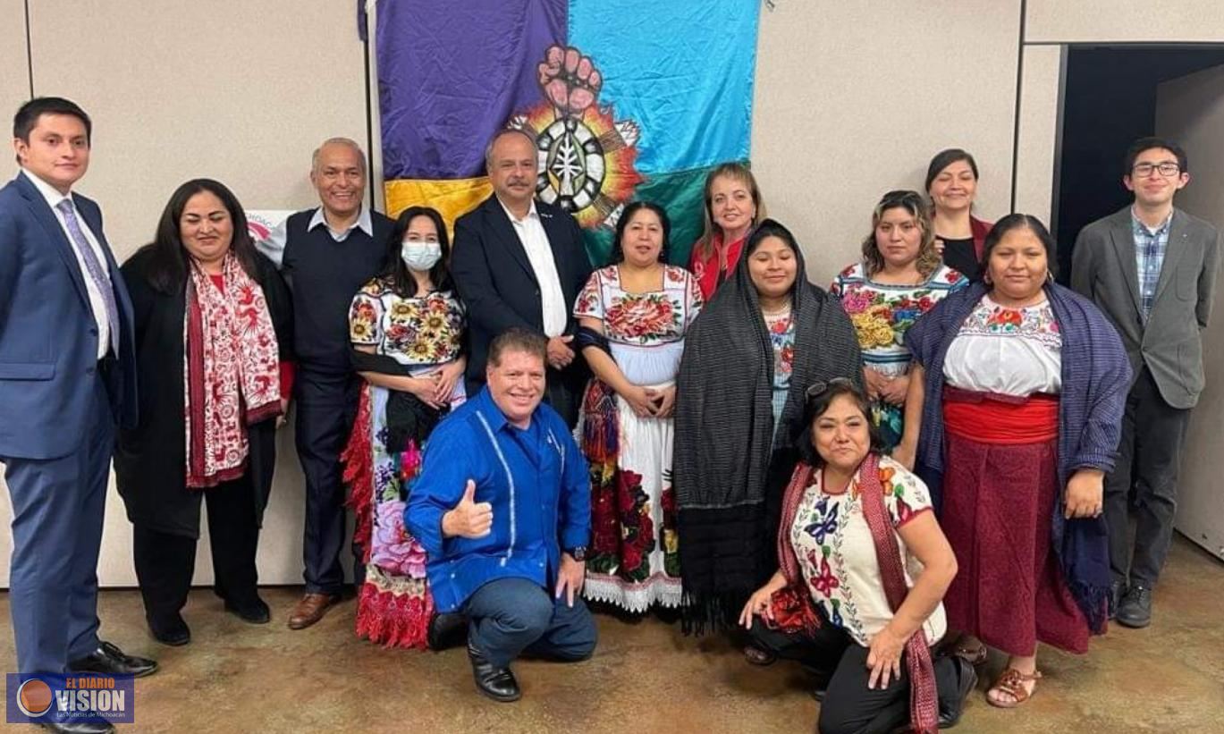 María Elena Serrano Maldonado visitó la Casa Michoacán West Chicago
