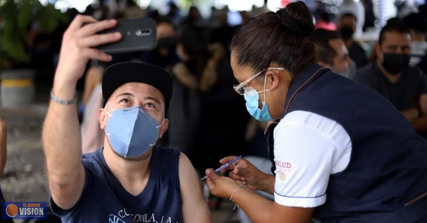 Michoacán ha aplicado más de un millón  dosis de refuerzo anti COVID-19