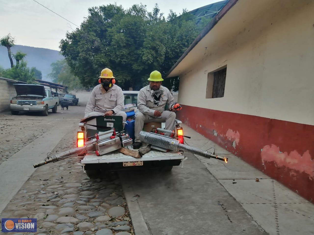 Personal de vectores, realiza operativo “Ceniza” en 3 municipios