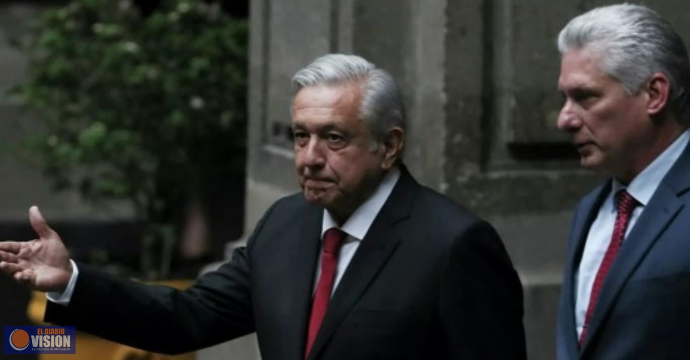 Díaz-Canel aplaude próxima visita a Cuba de AMLO