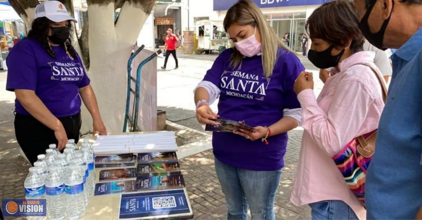 Gobierno de Zacapu, mantiene acciones de información a visitantes 