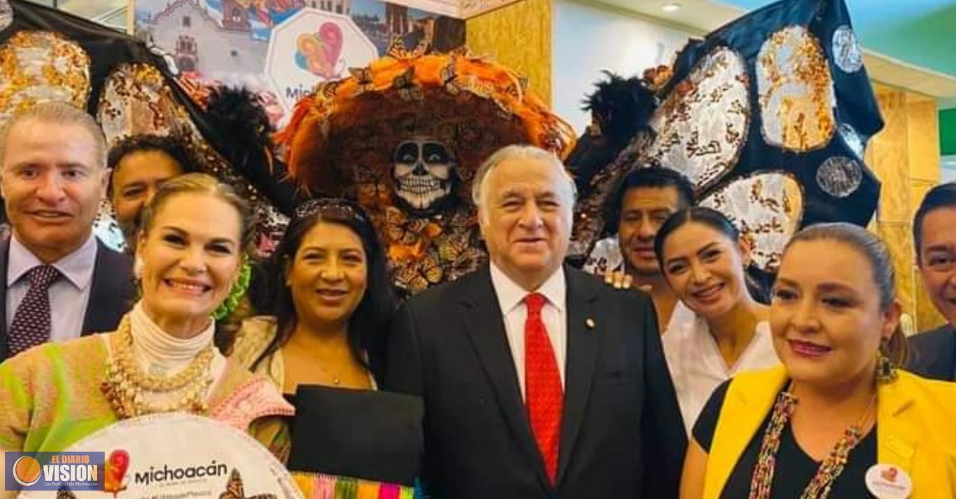 Santa Clara del Cobre, se presenta ante el mundo, desde Barcelona, España: Araceli Saucedo Reyes