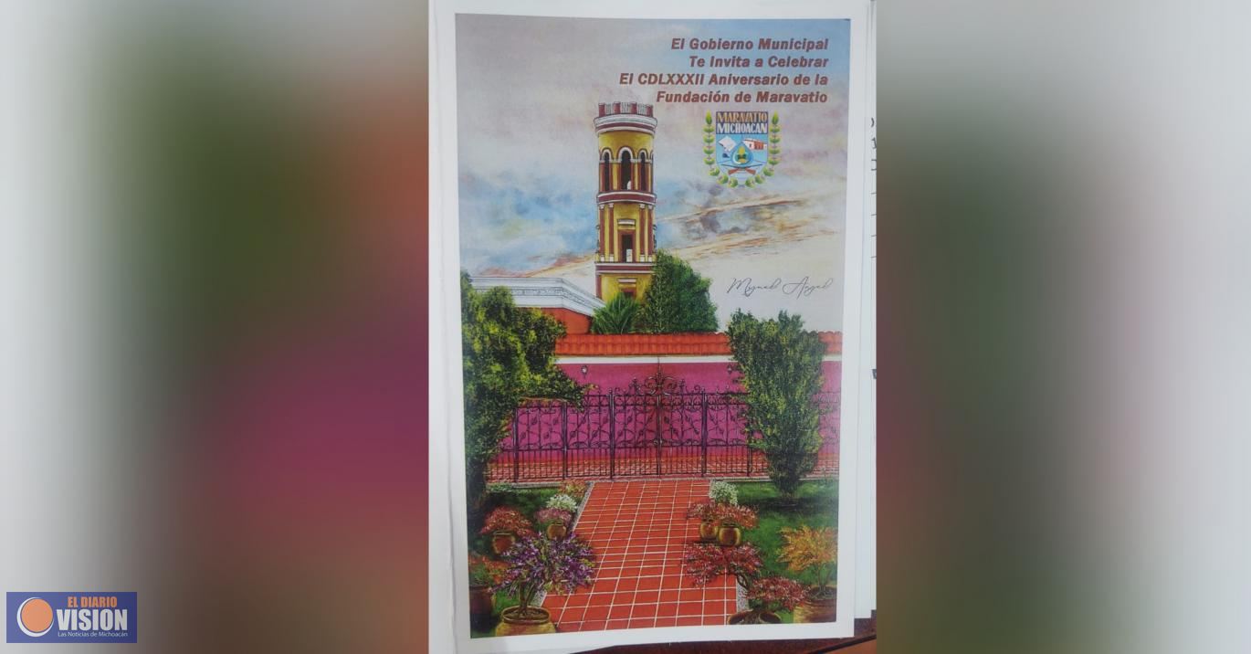 Maravatío invita a los festejos de su CDLXXXII aniversario de su fundación 