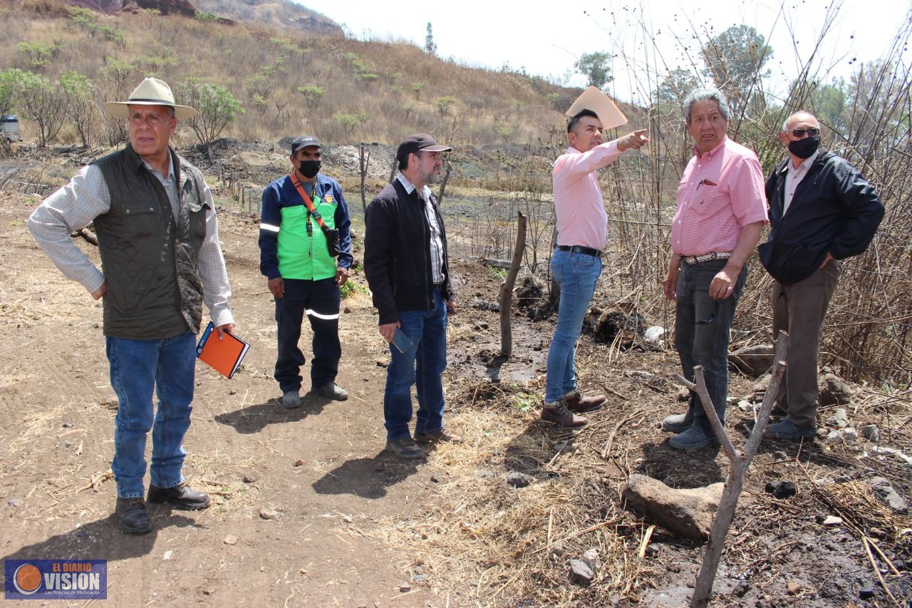 Gobierno Municipal supervisa áreas para reforestar