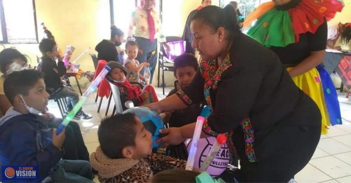 Ayuntamiento de Tingambato continúa con los festejos del Día de la Niñez