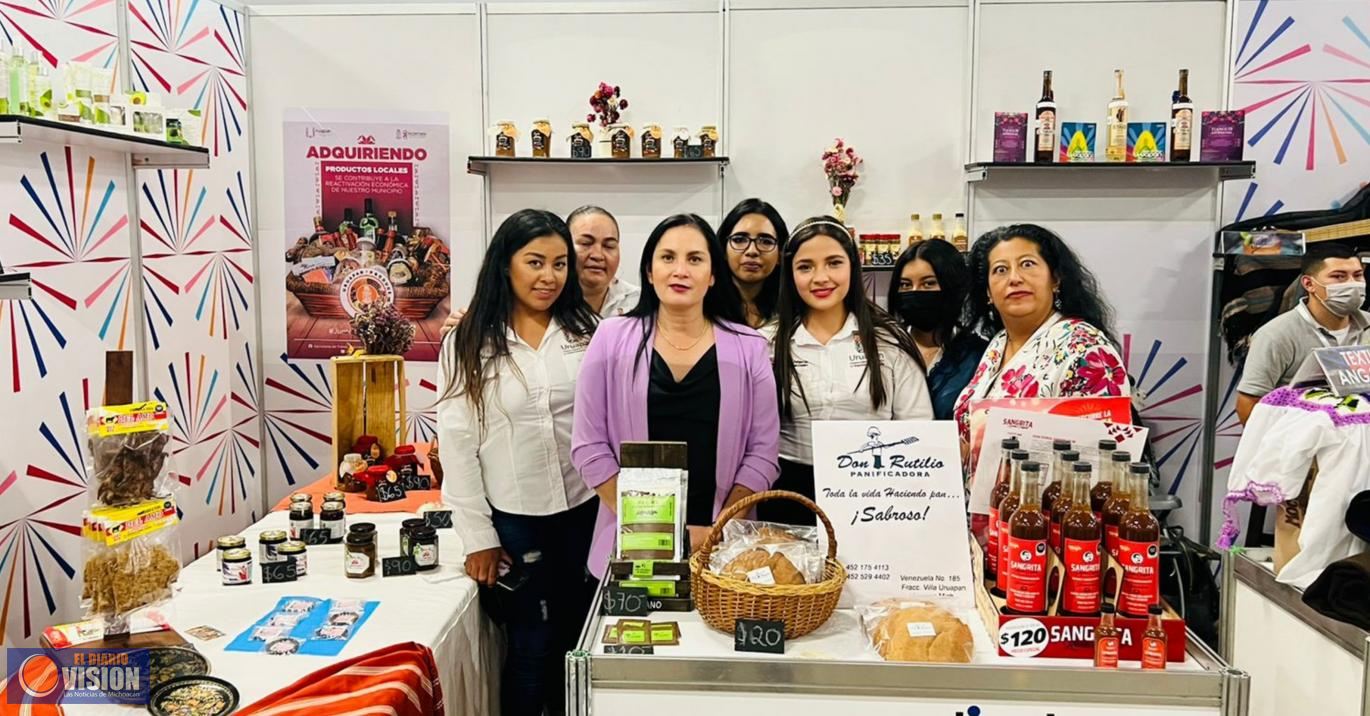 Se proyecta a productores y artesanos uruapenses en la feria “Michoacán de Origen”