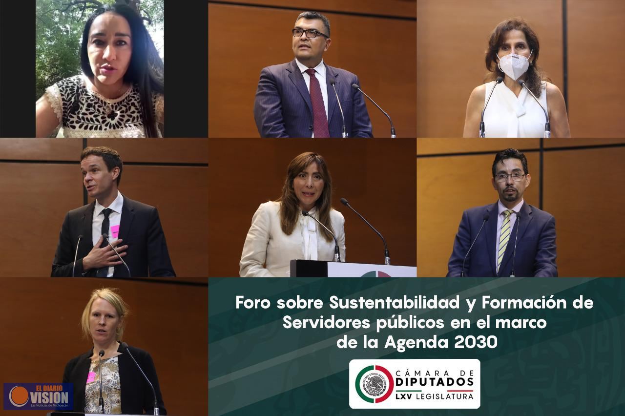 Inauguran Foro en Sustentabilidad y Formación de Servidores Públicos en el marco de la Agenda 2030