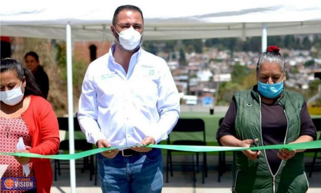 Con acciones de rehabilitación, Luis Felipe León transforma infraestructura urbana