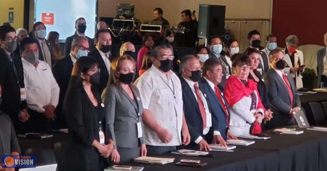 María Elena Serrano asistió al lanzamiento de la plataforma educativa binacional de Fuerza Migrante