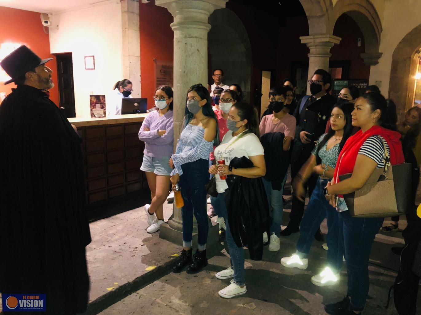 Turistas y morelianos disfrutan de recorridos en tenencias y Centro Histórico