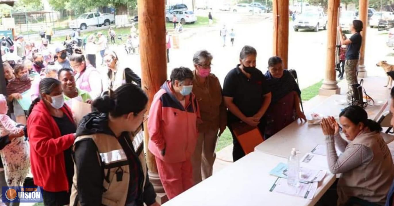 Inicia registro para pensión de personas con discapacidad en Santa Clara del Cobre