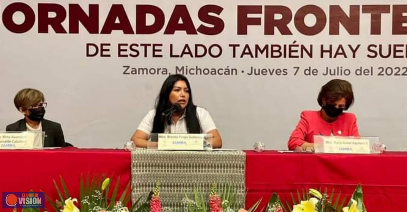 Jornadas Fronterizas, la suma de esfuerzos en bien de los migrantes, afirma Brenda Fraga 