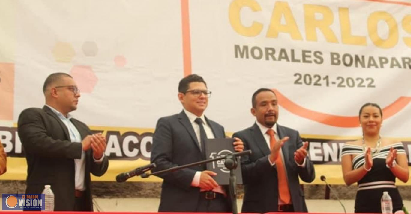 En Charapan, el gobierno del PRD entrega resultados 