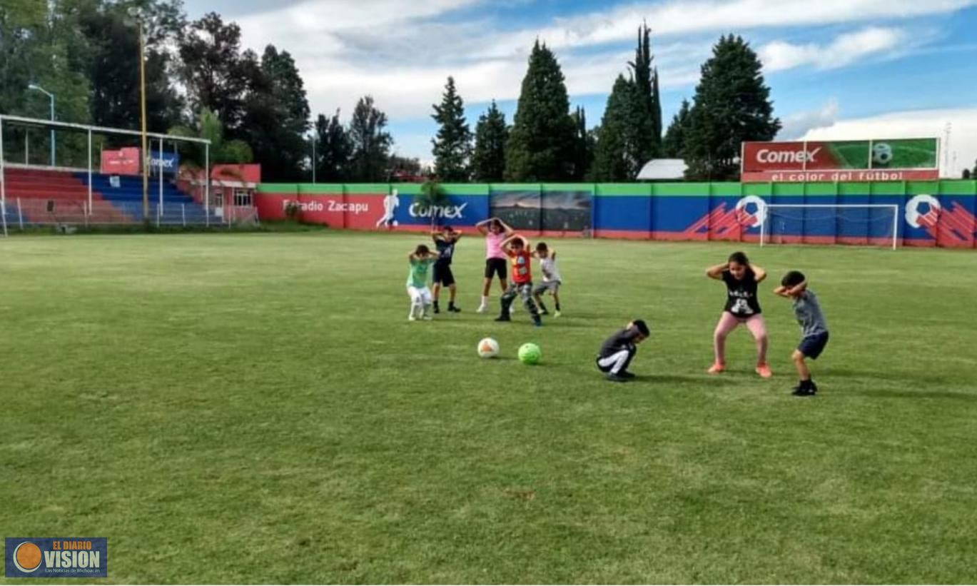 Ayuntamiento de Zacapu fomenta los valores a través del deporte 