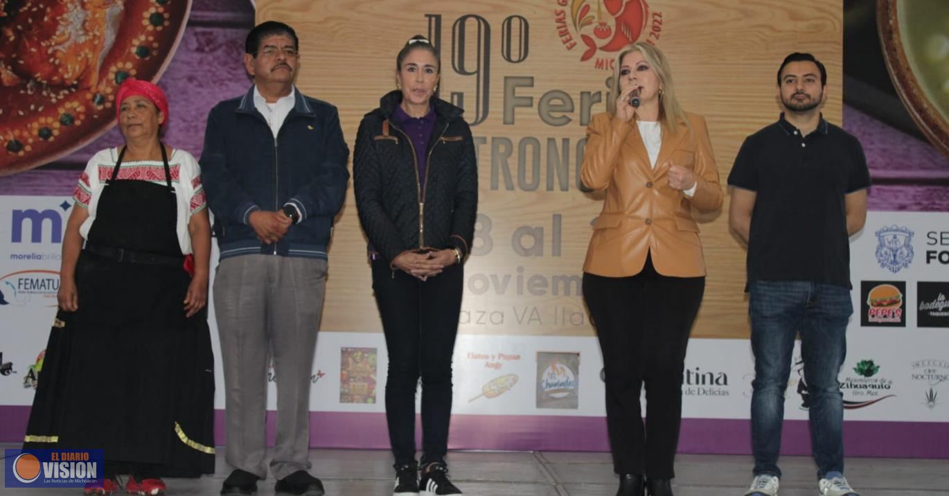 Con sabor, entretenimiento y rotundo éxito concluye Feria Gastronómica en Morelia