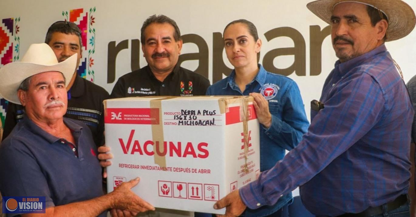 Entregan dos mil vacunas para prevenir la rabia paralítica bovina 