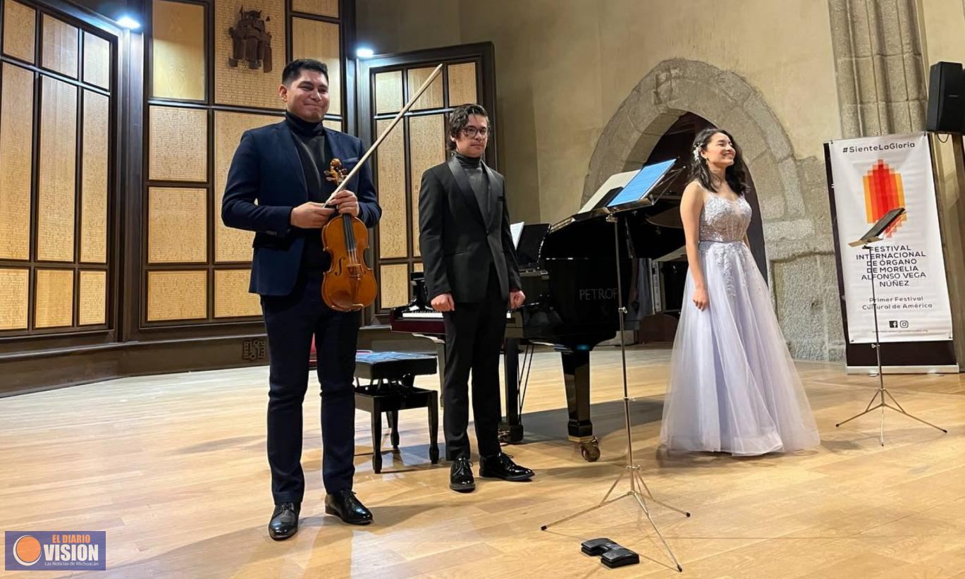 Celebran diputadas participación de artistas michoacanos en II Festival Internacional Tomás Luis 