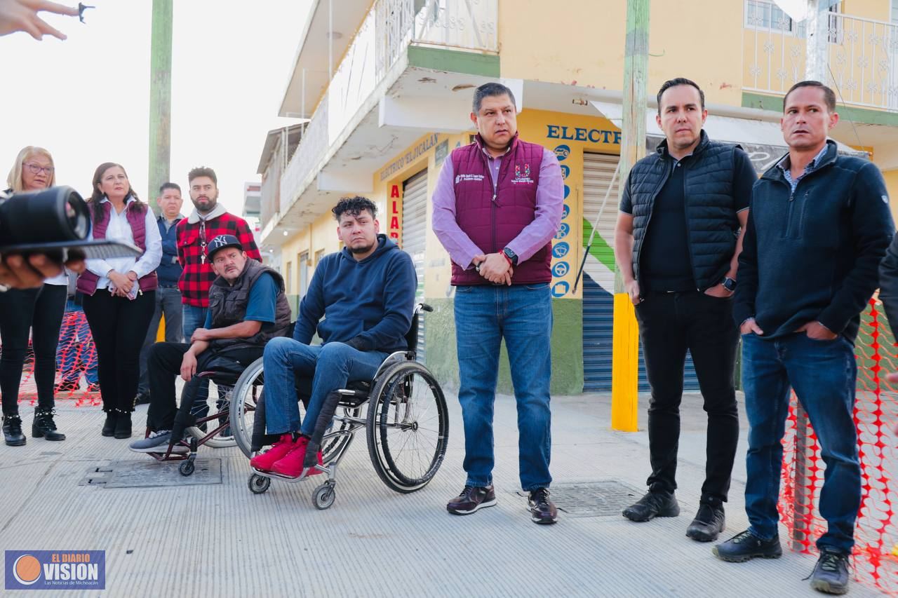 Entrega Nacho Campos primeras calles bajo nueva ley de movilidad 