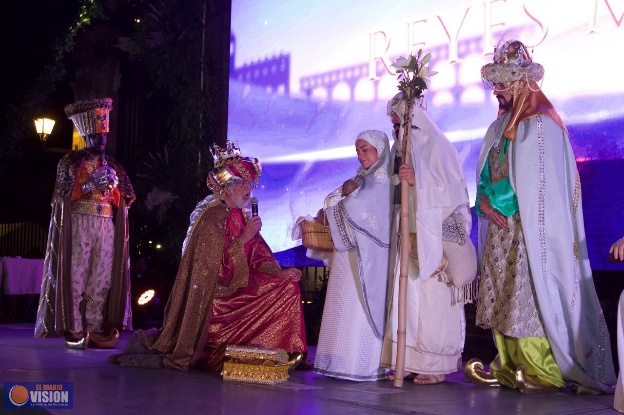 Espectacular presentación de Los Reyes Magos en Morelia
