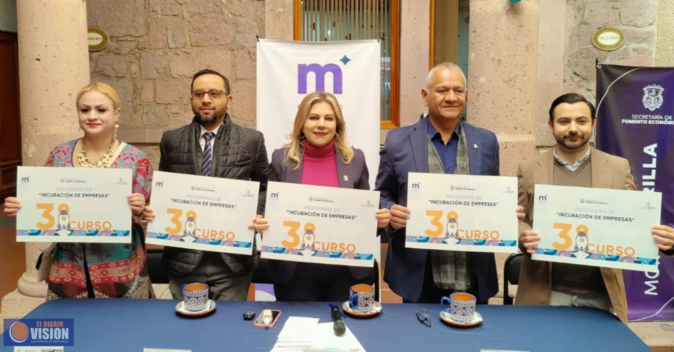 Presenta SEFECO 3er. Convocatoria del Programa de Incubación de Empresas