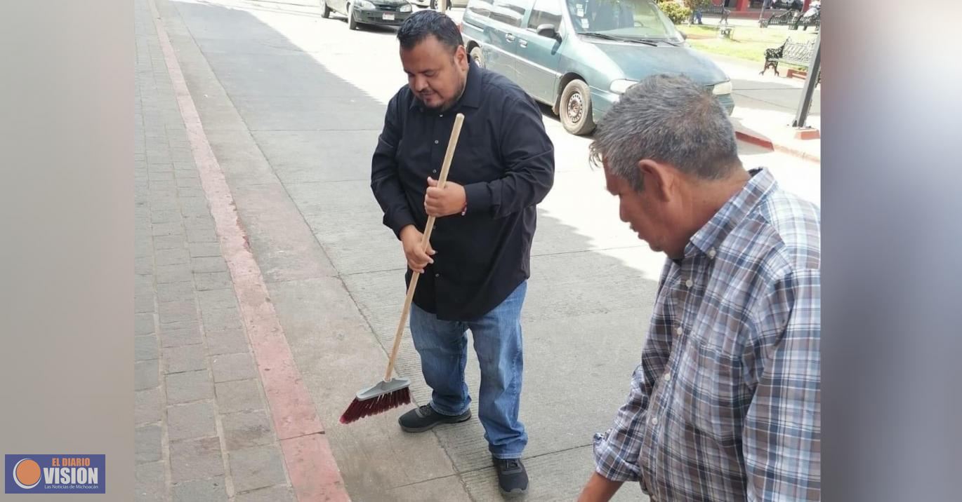 En Lagunillas, Michoacán “Cambiamos tu basura por comida”