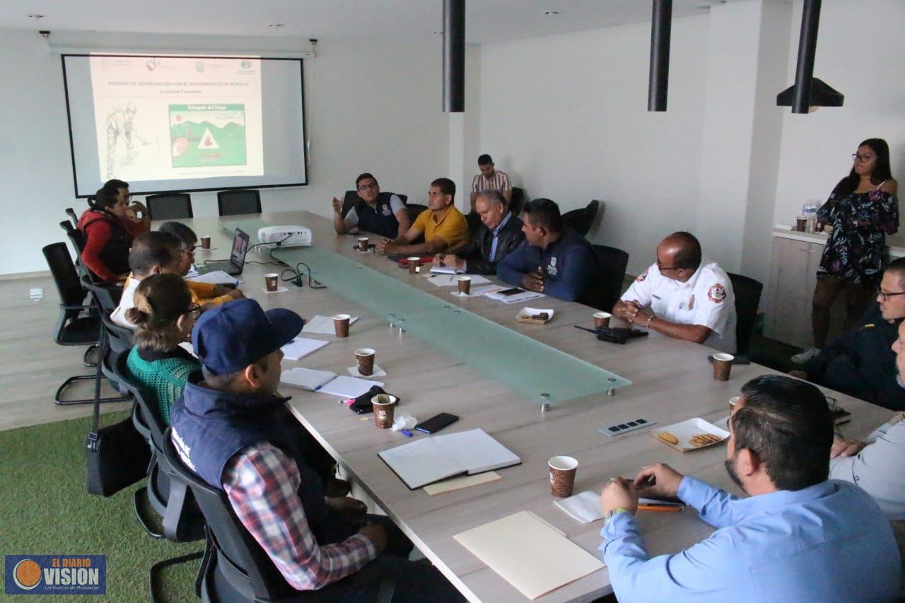 Gobierno Municipal se prepara para la temporada de incendios