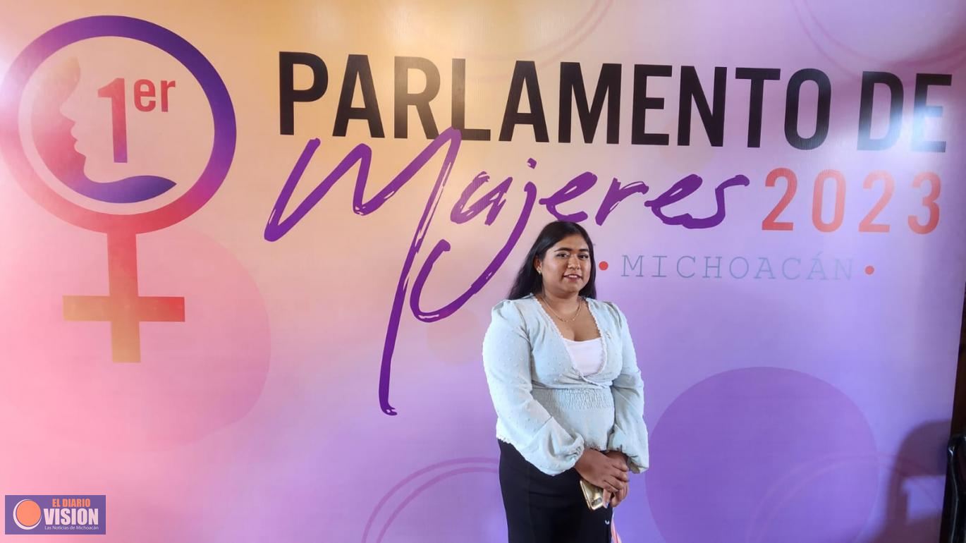 Fortalecer agenda legislativa en el Parlamento de Mujeres: Gisel Ramos 