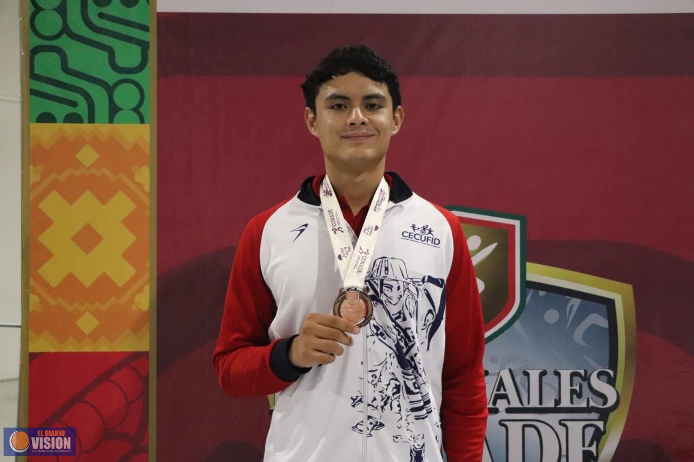 Gana Michoacán 4 bronces y una plata en los Nacionales Conade 2023