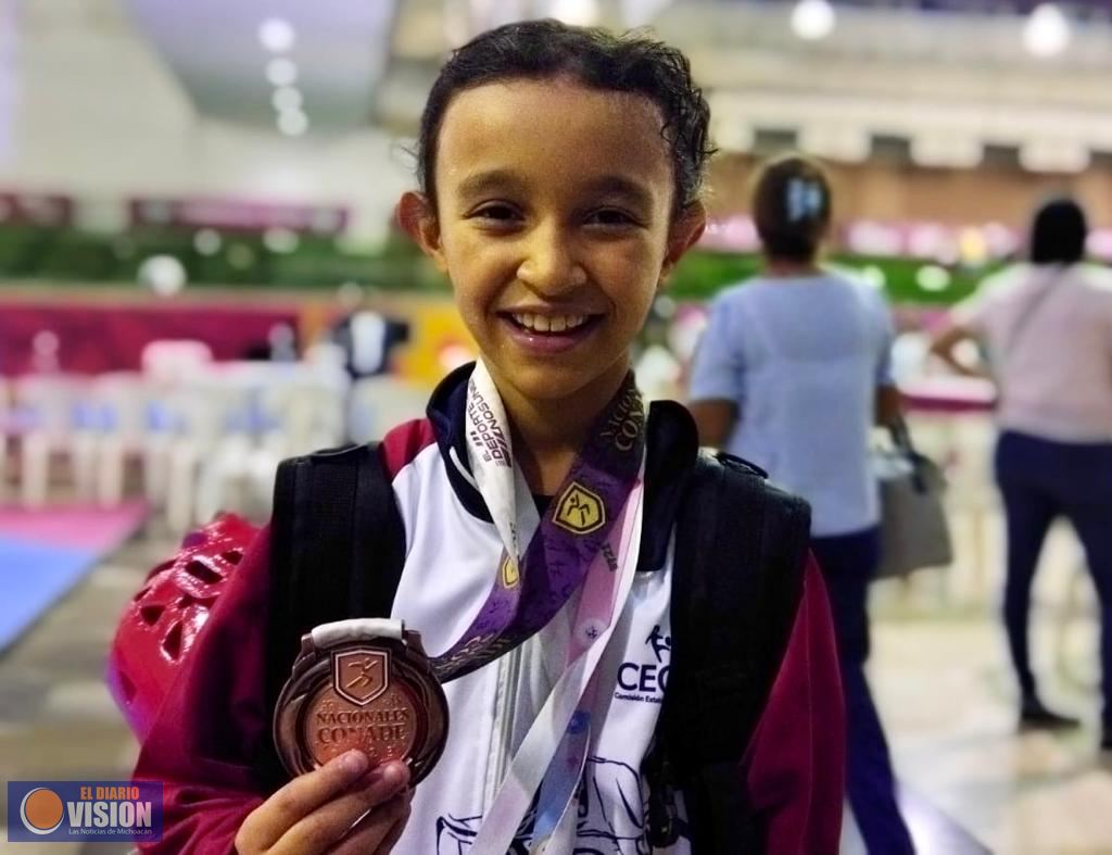 Continúa taekwondo con la cosecha de medallas en los Nacionales Conade 2023