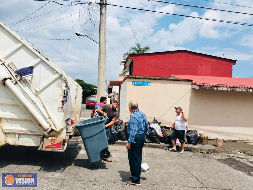 Sanidad y Limpia amplía horarios y rutas