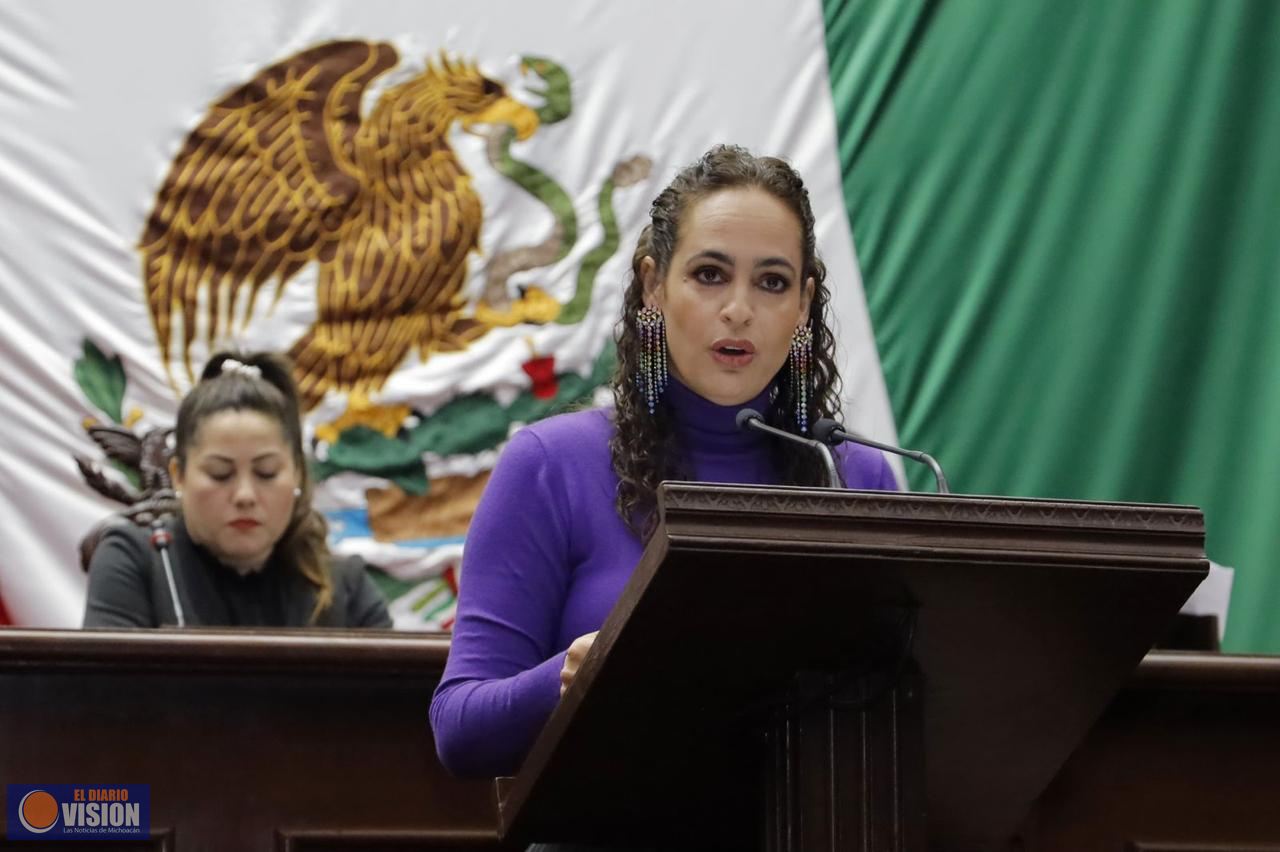 Sandra Arreola propone reforma a la Ley Orgánica de la Fiscalía para priorizar justicia de género