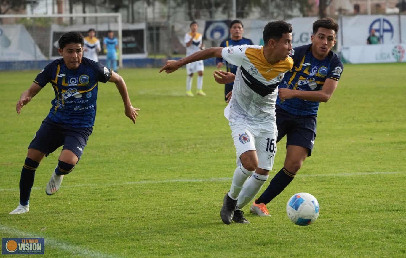 Aguerrido empate disputa Atlético Morelia-UMSNH en Sahuayo 