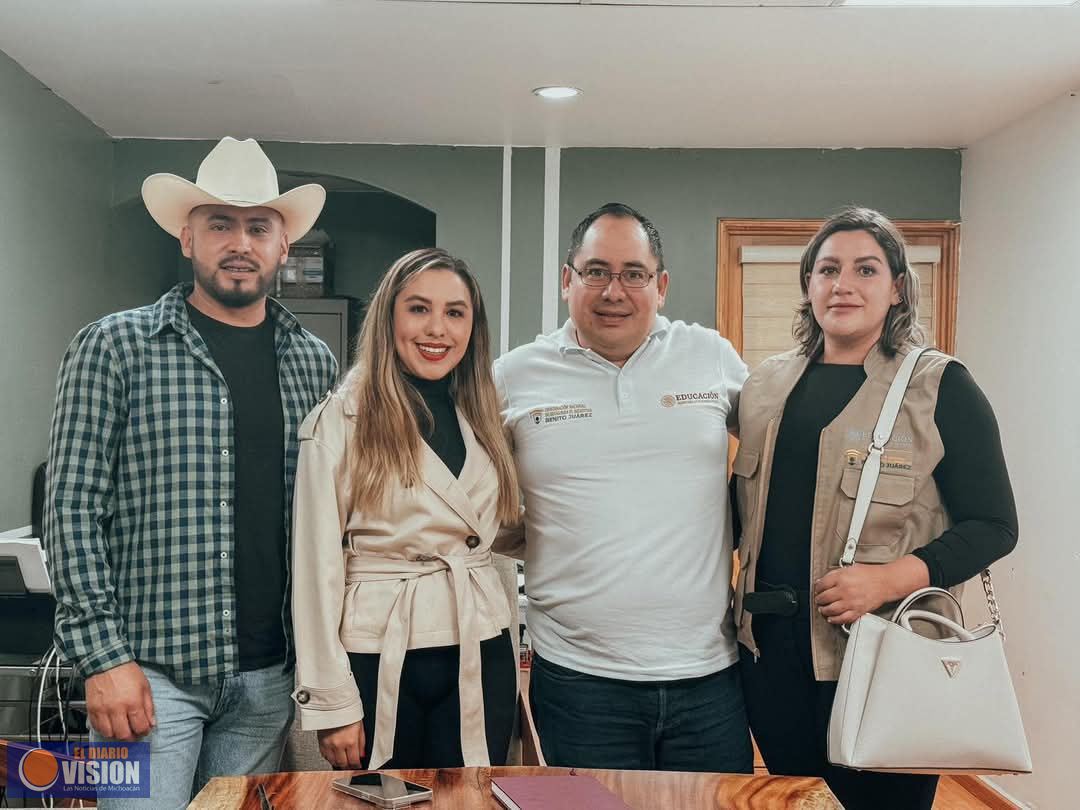 Garantizar formación académica de niñas y niños de Salvador Escalante, compromiso de Dayana Pérez 
