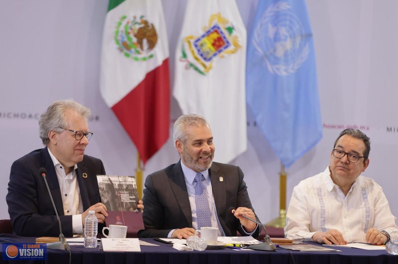 Plan de Desarrollo de Michoacán, alineado con Agenda 2030 de la ONU: Bedolla