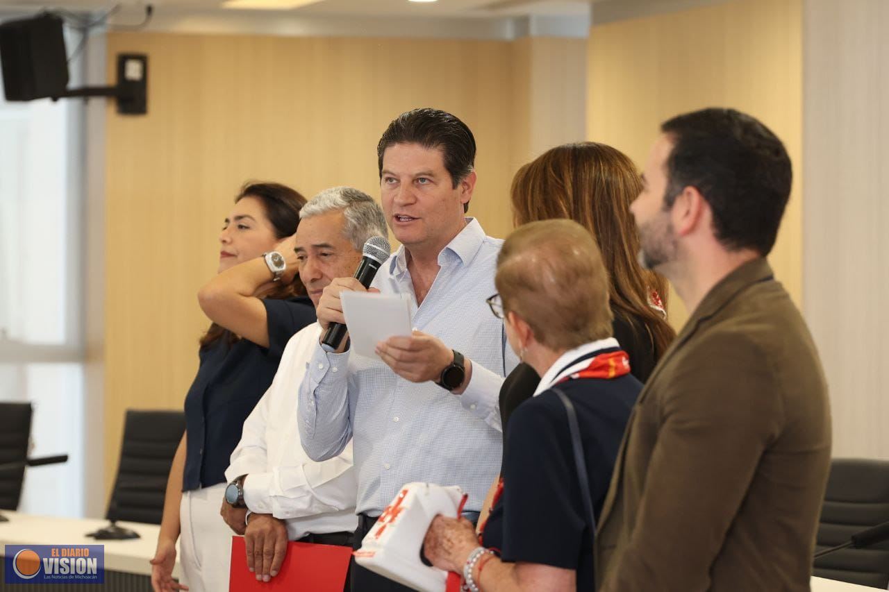 Llama Alfonso Martínez a la solidaridad de las y los morelianos para apoyar a la Cruz Roja