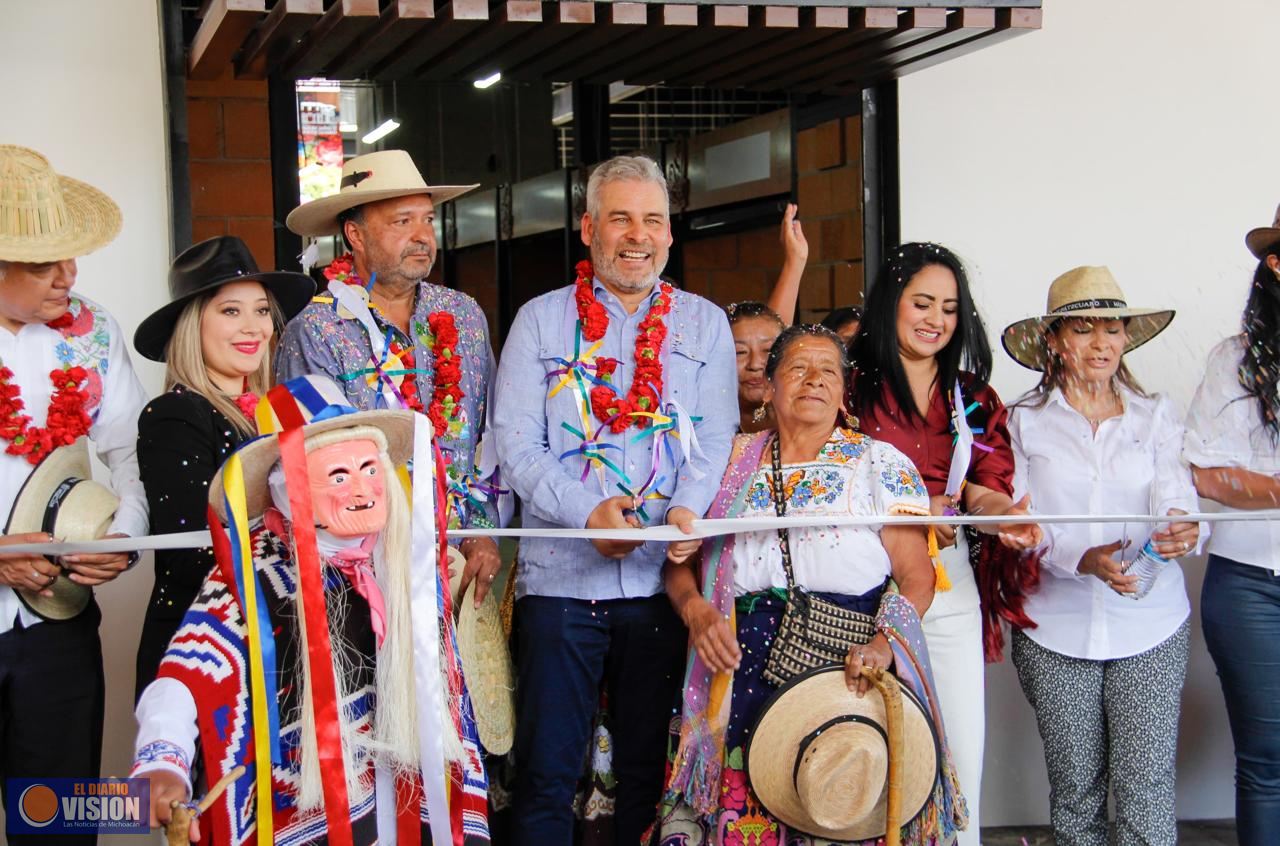 Entrega del nuevo mercado de Pátzcuaro salda deuda histórica con comerciantes: Jesús Mora