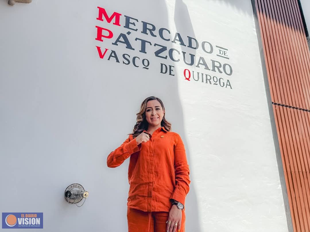 Mercados en Michoacán necesarios para reactivar economía reconoce Grecia Aguilar