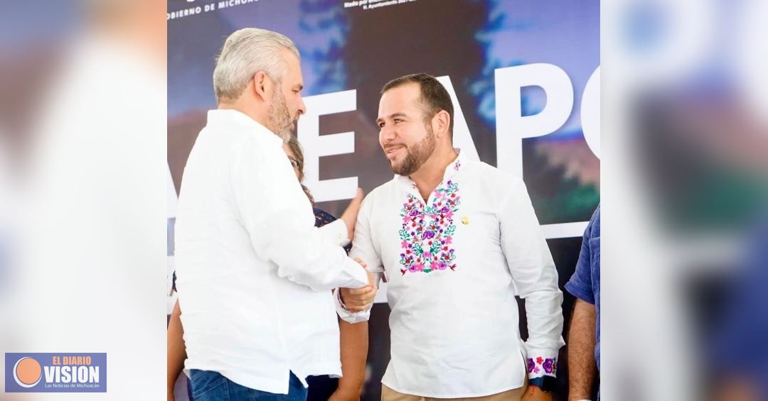 Confía Reyes Galindo en que Gobierno de Michoacán impulsará obras en Tierra Caliente