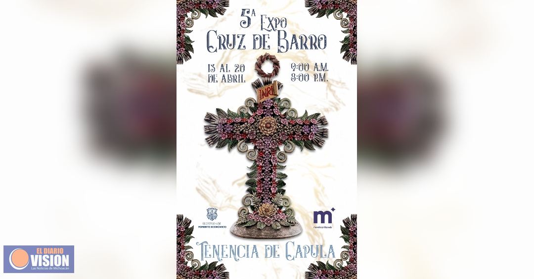 Arranca este domingo, Expo Artesanal Cruz de Barro de Capula