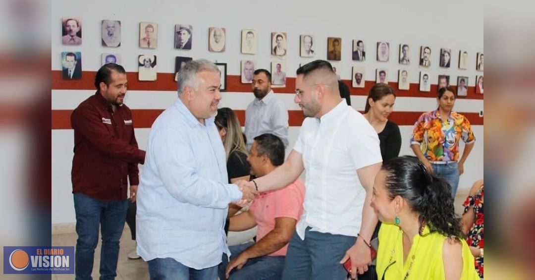 Pronto alcanzaremos la meta de afiliación de Morena en Michoacán: Jesús Mora