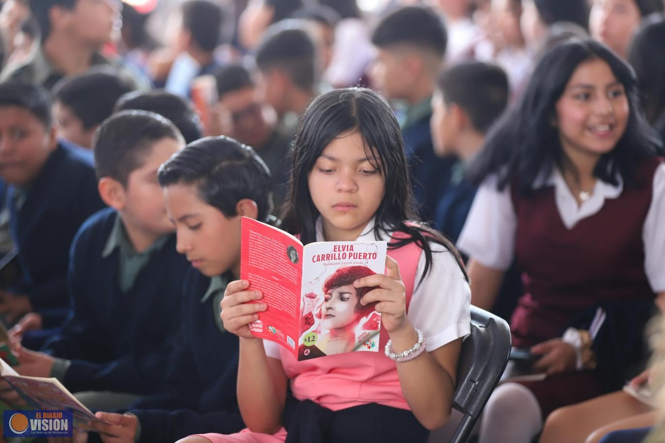 Refuerza SEE valores y lucha por igualdad de género a través de la lectura
