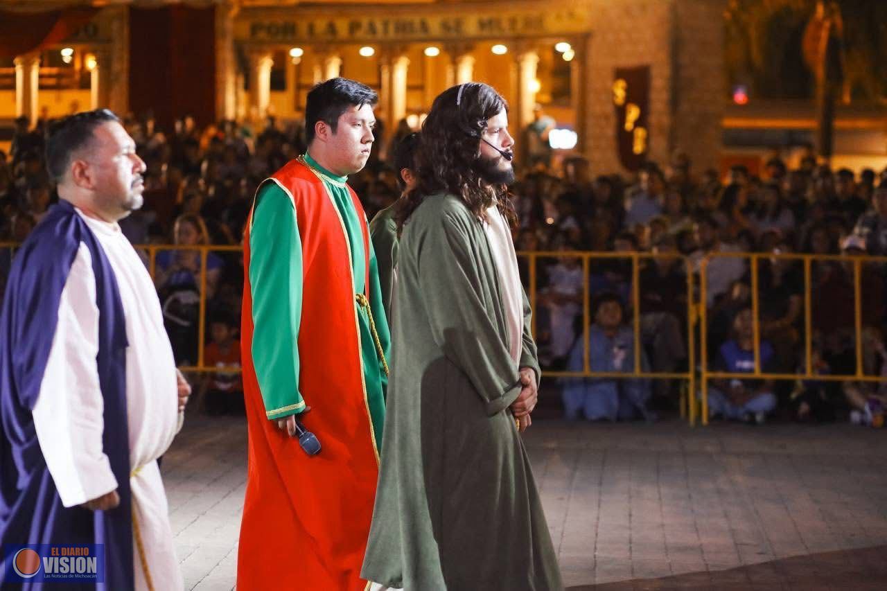 Sahuayo, Zacapu y Jungapeo reciben a turistas con escenificaciones religiosas